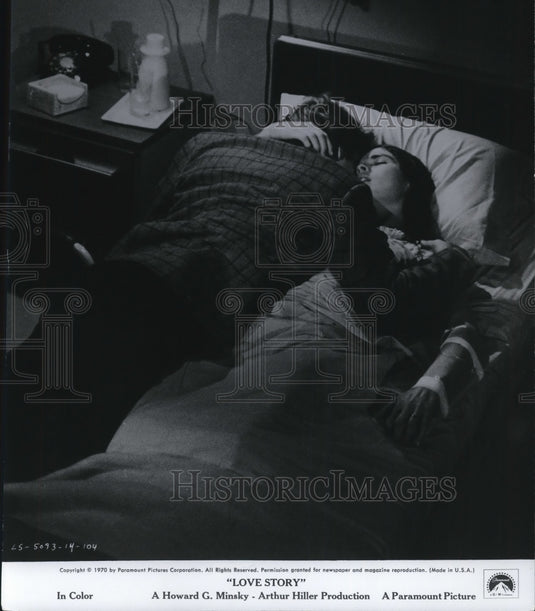1974 Press Photo Ryan O'Neal and Ali McGraw in Love Story - cvp37416-Historic Images