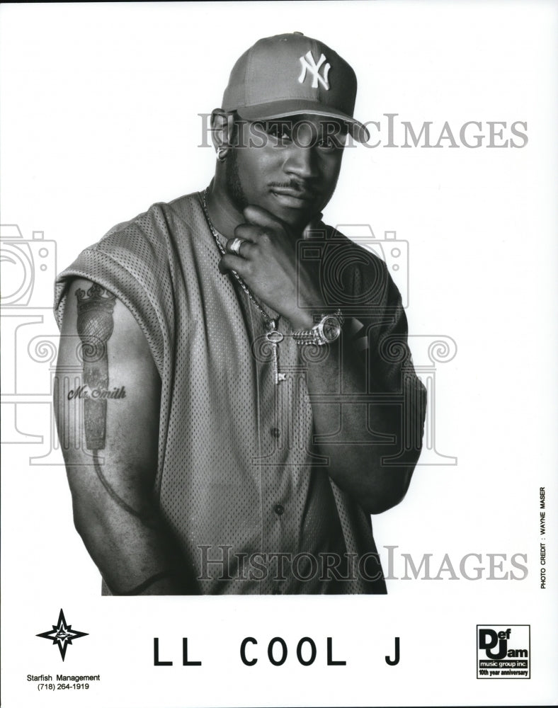 Press Photo LL Cool J - Historic Images