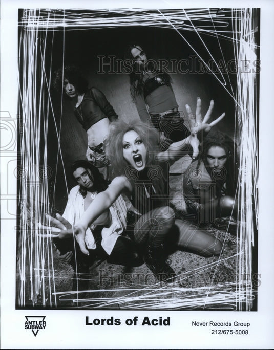 Undated Press Photo Lords Of Acid - Historic Images