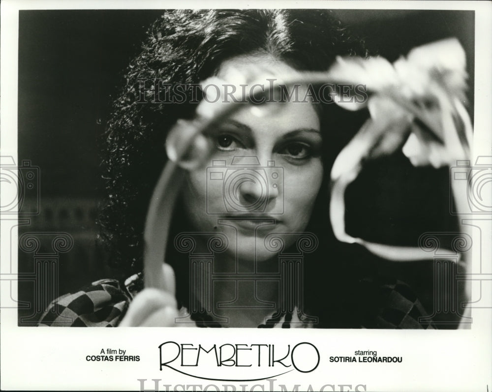 1988 Press Photo Sotiria Leonardou in Rembetiko - Historic Images