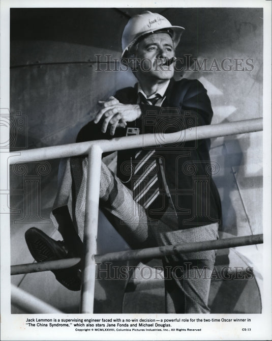 1979 Press Photo Jack Lemmon in The China Syndrome - cvp37787 - Historic Images
