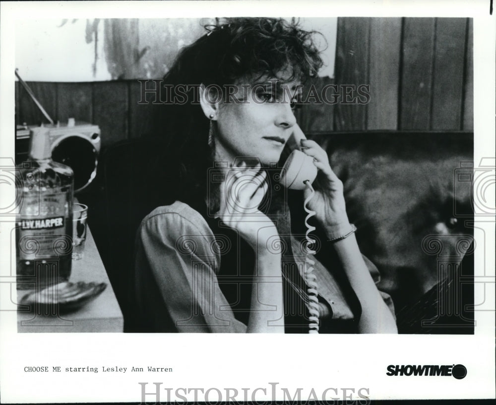 1987 Press Photo Lesley Ann Warren stars in Choose Me - Historic Images