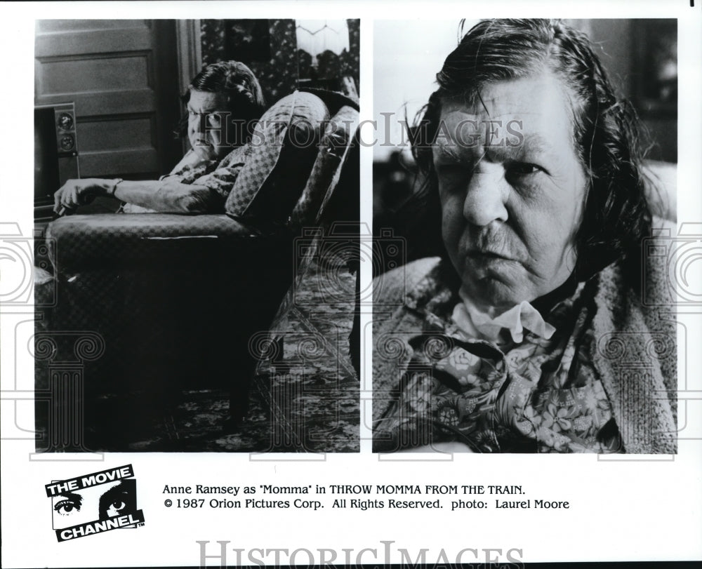 1989 Anne Ramsey stars in title role of Throw Momma from the Train - Historic Images