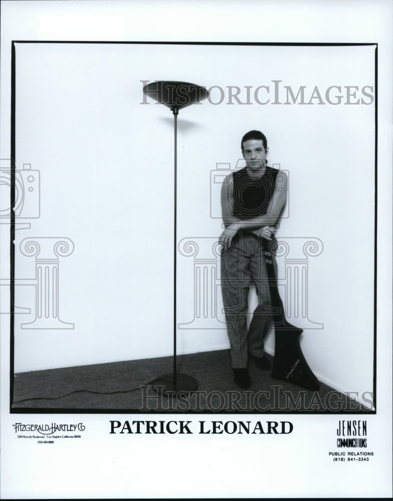 1987 Patrick Leonard Musician  - Historic Images