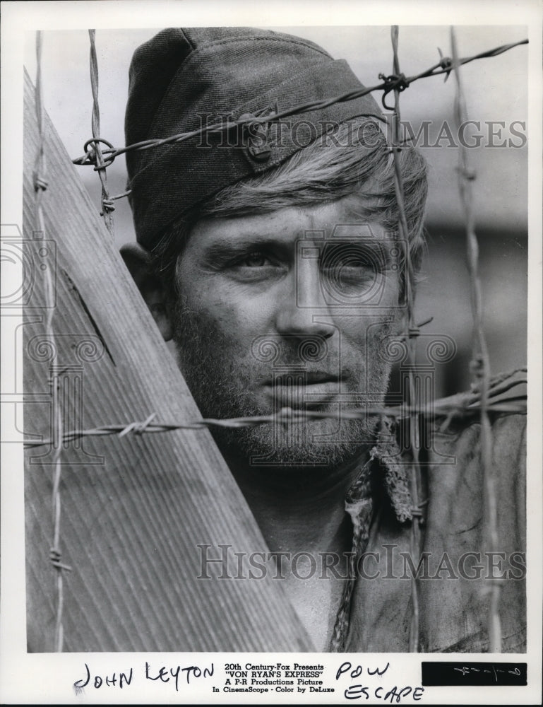 1965 Press Photo John Layton Von Ryan's Express - Historic Images