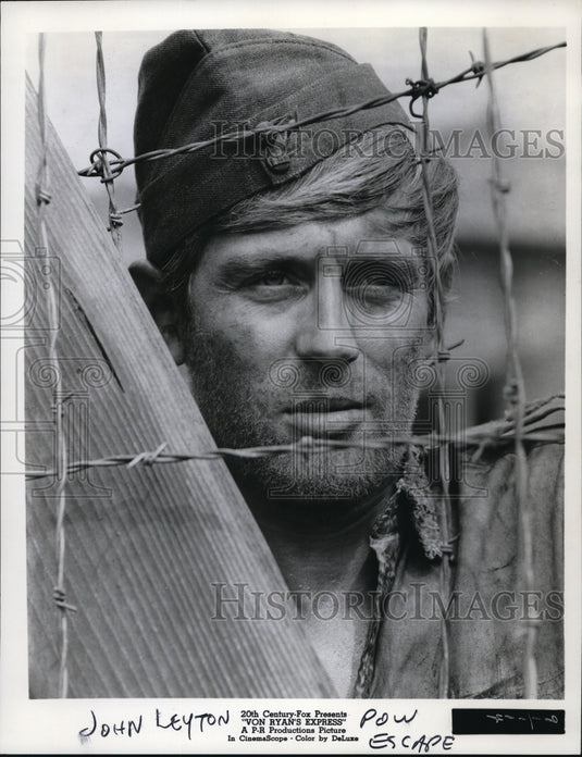 1965 Press Photo John Layton Von Ryan's Express - Historic Images