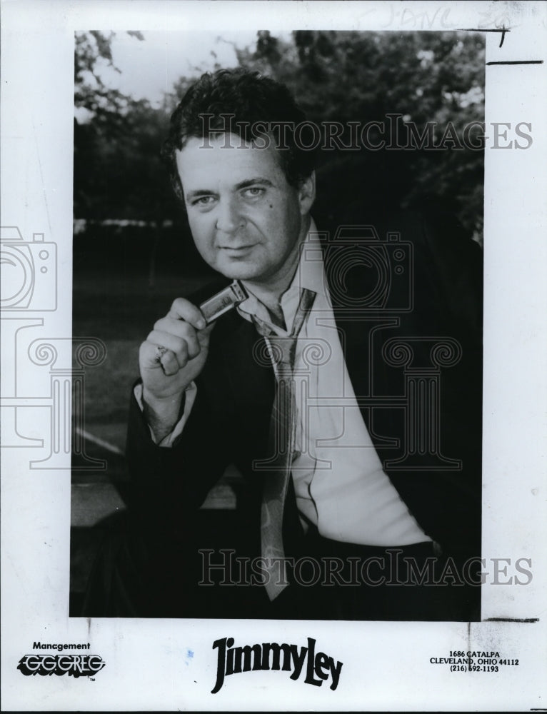 1988 Press Photo Jimmy Ley Musician - cvp38274 - Historic Images