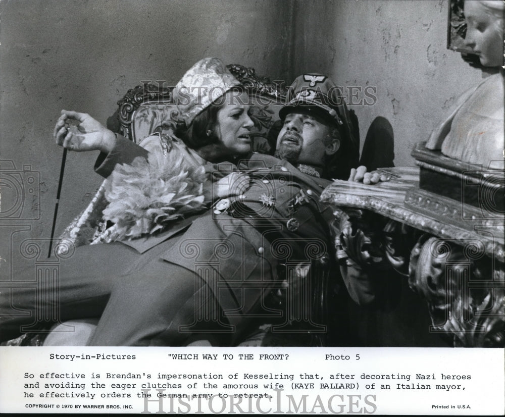 1970 Kaye Ballard Jerry Lewis Which Way To The Front-Historic Images