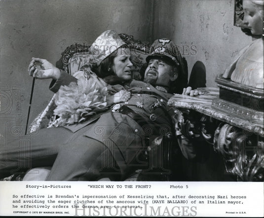 1970 Kaye Ballard Jerry Lewis Which Way To The Front-Historic Images