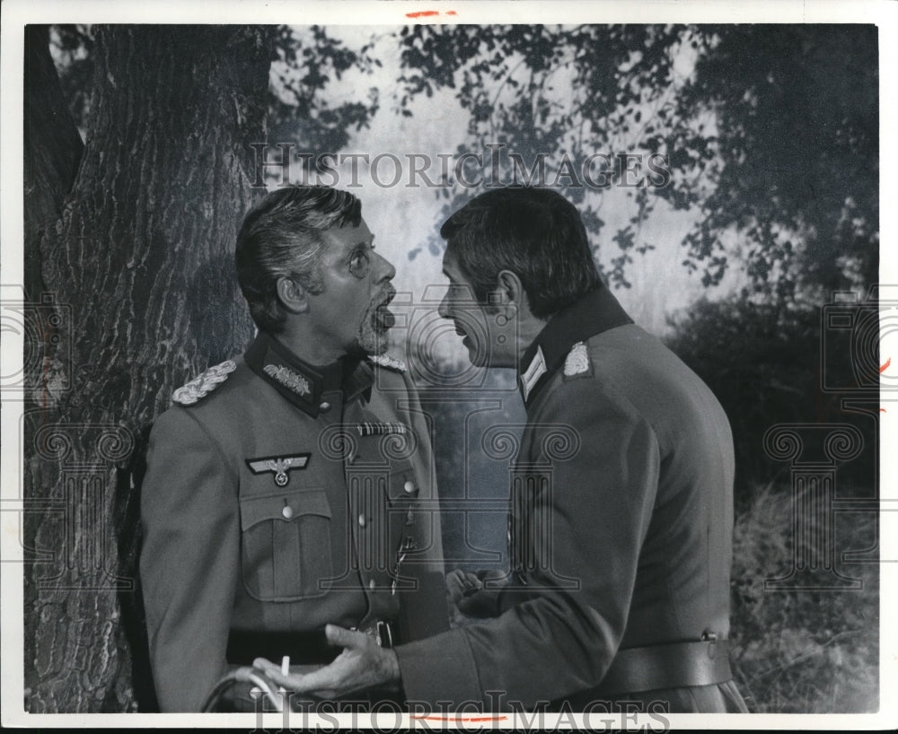 1970 Press Photo Jerry Lewis and Jan Murray in Which Way To The Front - Historic Images
