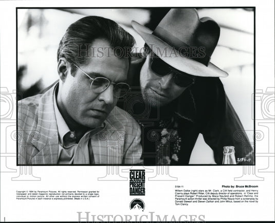 1995, Willem Dafoe Henry Czerney in Clear Present Danger - cvp38446 - Historic Images