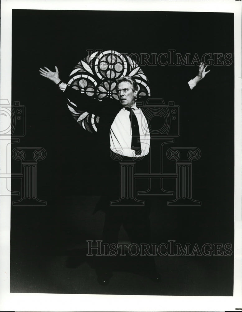 1978 Press Photo Peter Finch in Network - Historic Images