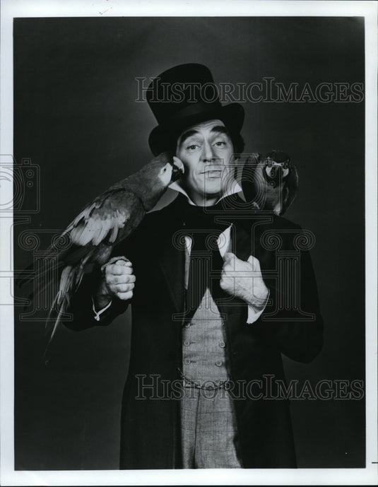 1980 Press Photo Anthony Newly Entertainer - Historic Images