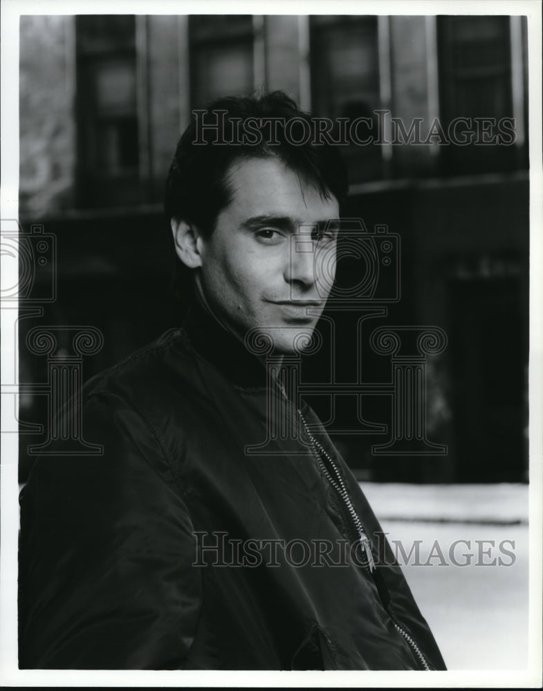 1996, Larry Romano as Detective Richie Biondi in Public Morals - Historic Images