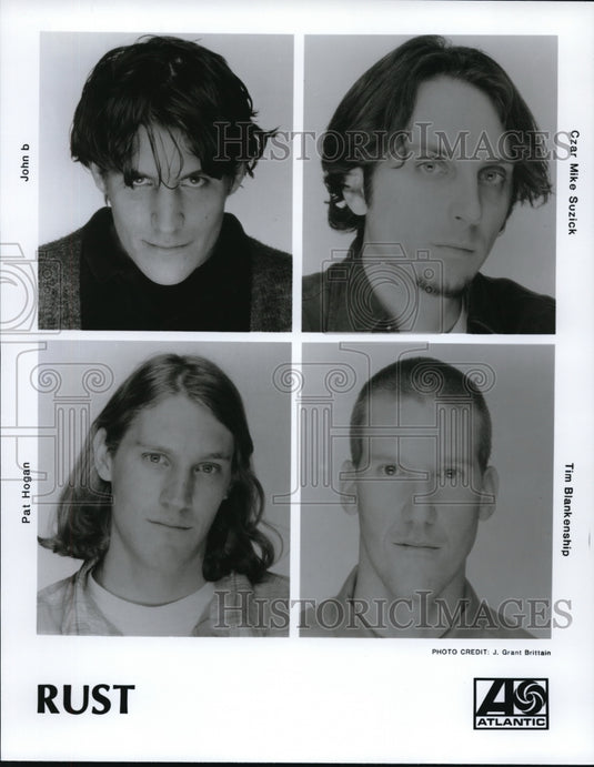 Undated Press Photo Music Group Rust - Historic Images