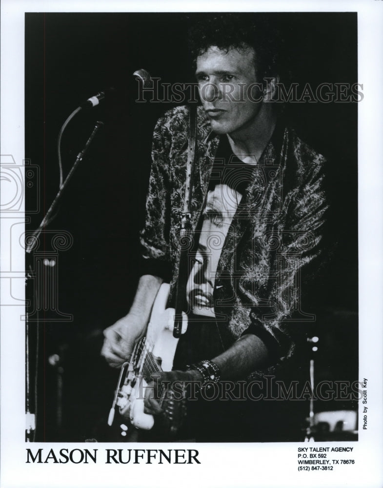 Undated Press Photo Mason Ruffner Music Artist - Historic Images