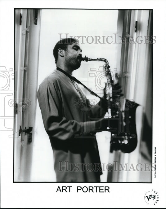 Undated Press Photo Art Poerter Music Artist - Historic Images