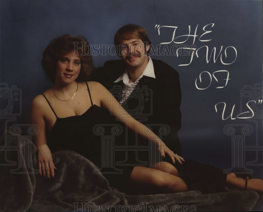1982 Press Photo Gina and Bruce Walker in The Two Of Us - Historic Images