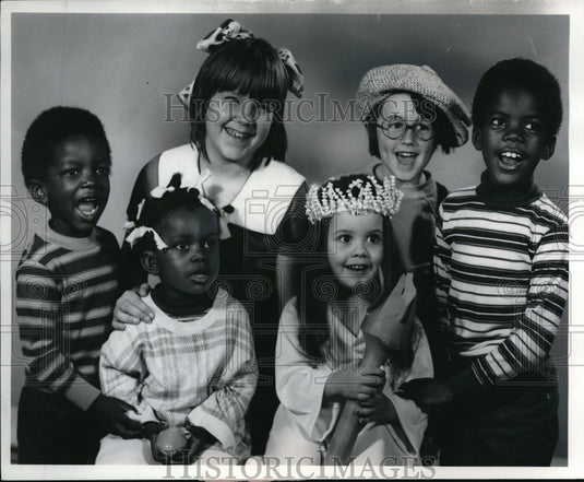1979 Press Photo Tiny Rascals Jermain Bennett Antoine Bennett Donna Walter - Historic Images
