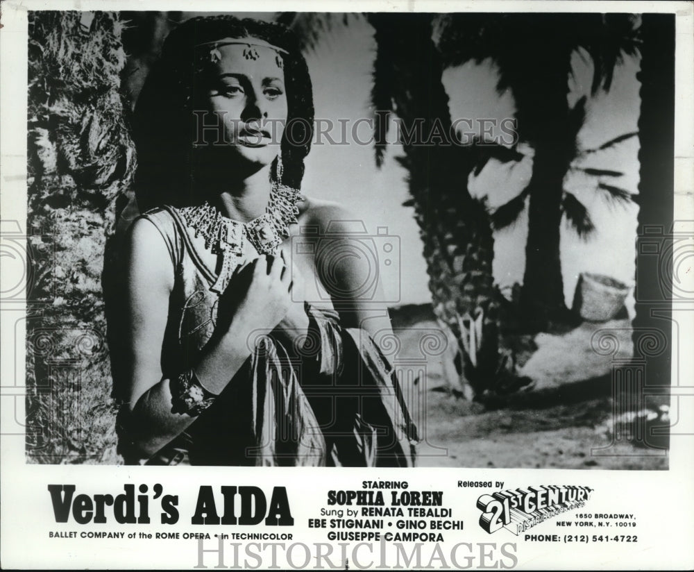 1982 Press Photo Movie Aida - Historic Images