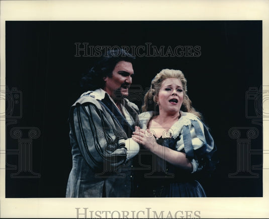 Press Photo Jeanine Thames & Michael Myers Cleveland Opera - Historic Images