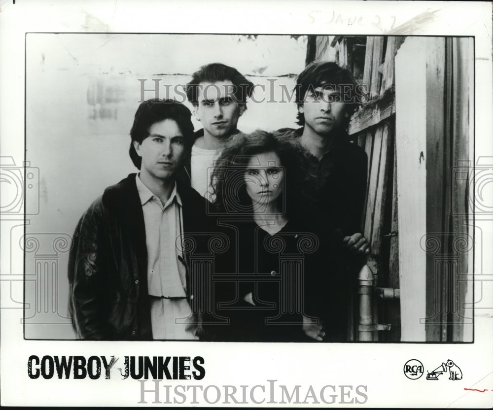 1989 Press Photo Cowboy Junkies - Historic Images