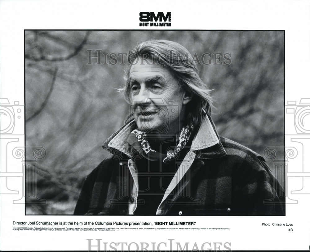 1998 Press Photo Joel Schumacher director of Eight Millimeter - cvp39082 - Historic Images