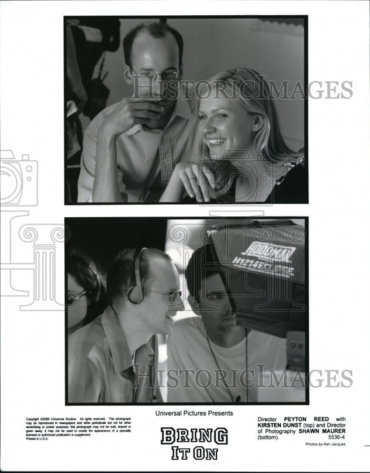 Press Photo Universal Pictures presents Bring It On with Peyton Reed and - Historic Images