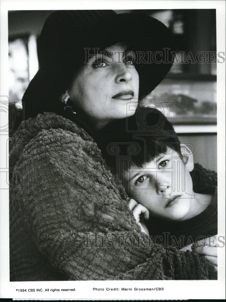 1994 Press Photo Kirstie Alley and Steve Ivany and David's Mother - cvp39354-Historic Images