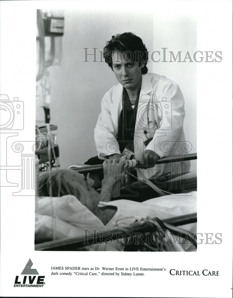 Undated Press Photo James Spader stars as Dr. Werner Ernst in Critical Care - Historic Images