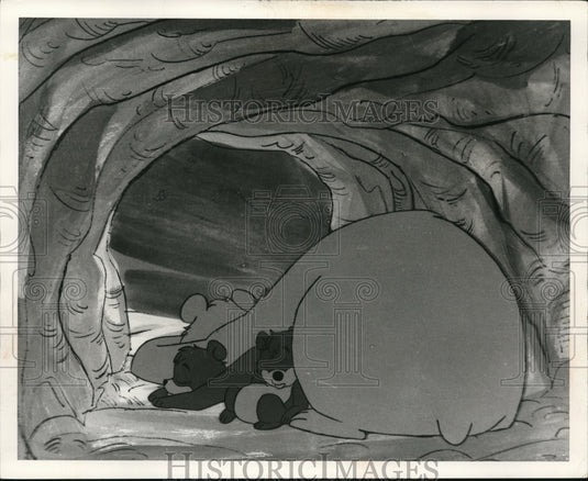 1970 Press Photo Warner Brothers presents Santa And The Three Bears - Historic Images