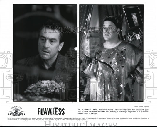 1999, Robert DeNiro and Philip Seymour in "Flawless" - cvp39844 - Historic Images