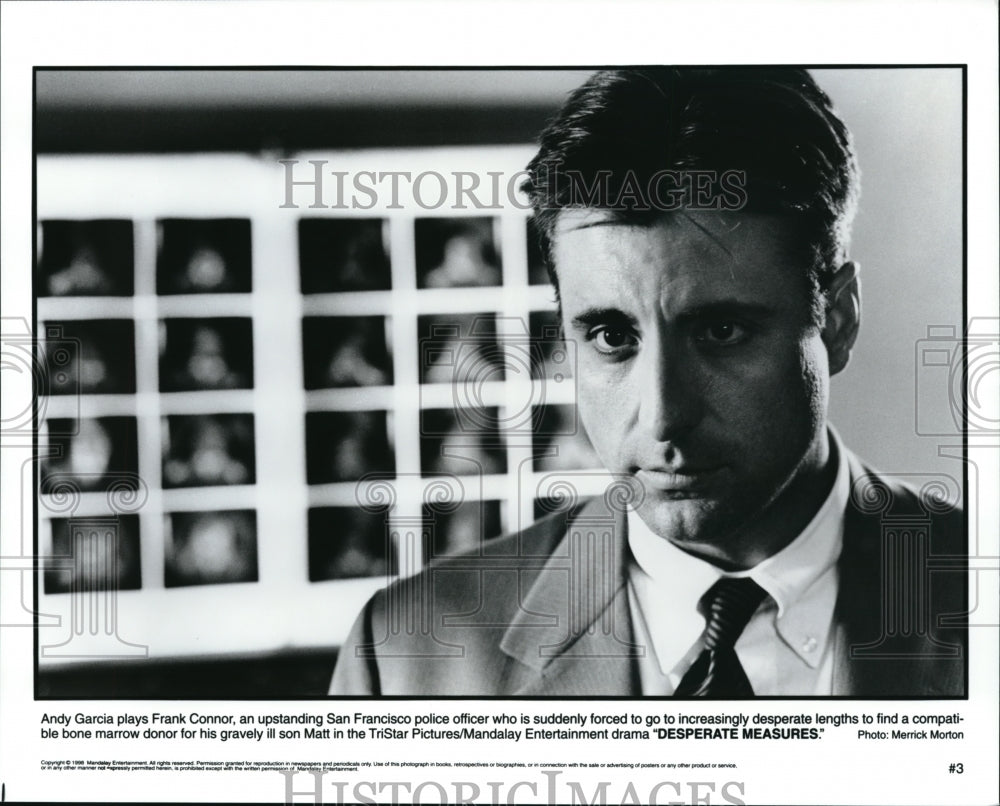 Press Photo Andy Garcia in TriStar&#39;s Desperate Measures - Historic Images