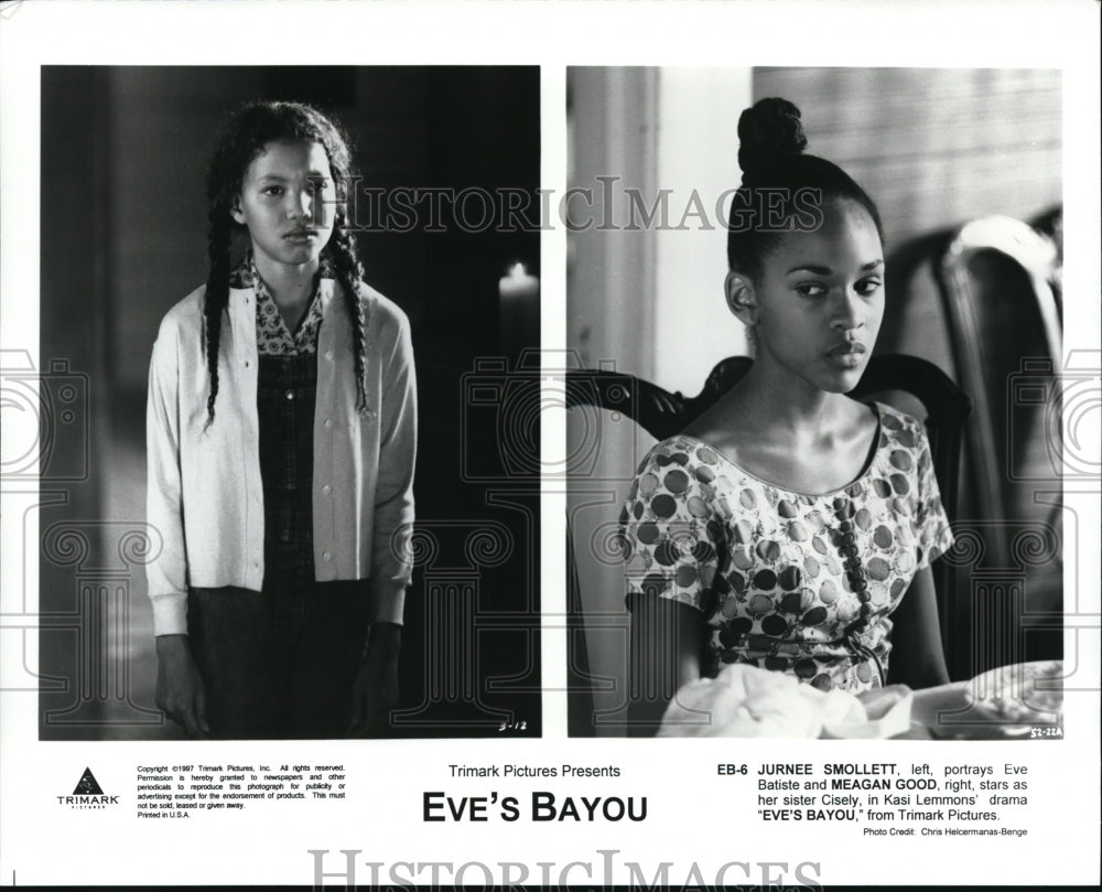 Press Photo Jurnee Smollett and Meagan Good star in TriMark's Eve's Bayou - Historic Images