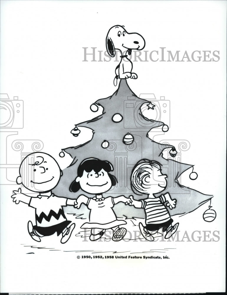 1987 Press Photo A Charlie Brown Christmas - cvp39952- Historic Images