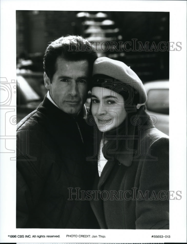 1996, Jack Scalia &amp; Sean Young in Everything to Gain - cvp40014 - Historic Images