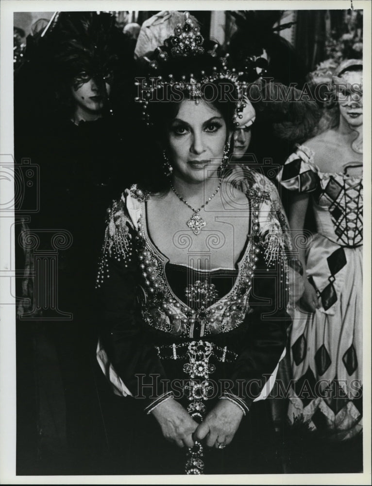 1985 Press Photo Gina Lollobridiga in Deceptions - cvp40089-Historic Images
