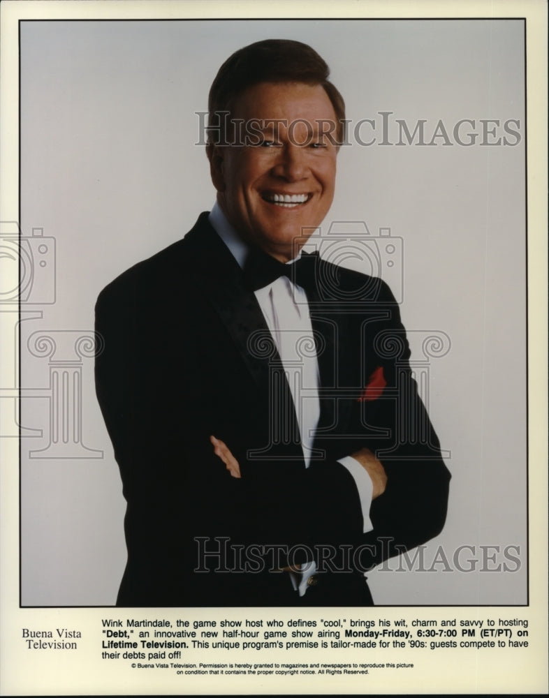 1996, Wink Martindale in Debt - cvp40104 - Historic Images