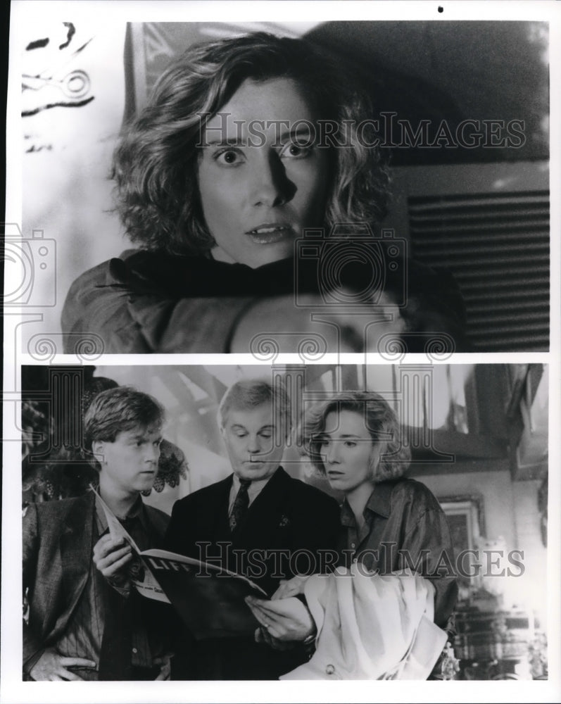 Undated Press Photo Emma Thompson Kenneth Branagh Derek Jacobi and Emma Thompson-Historic Images