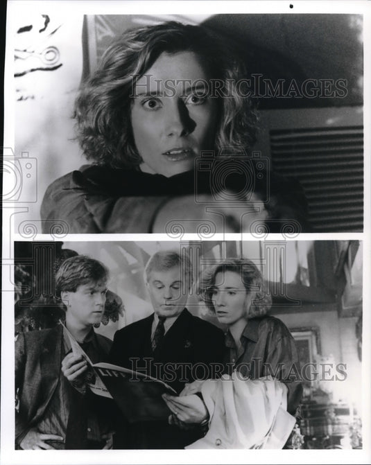 Undated Press Photo Emma Thompson Kenneth Branagh Derek Jacobi and Emma Thompson-Historic Images