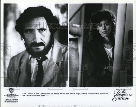 1991 Press Photo Judd Hirsch & Christine Lahti in Running On Empty - cvp40430 - Historic Images