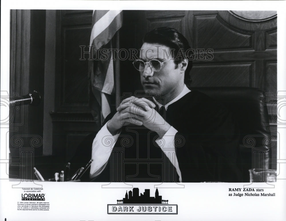 1991 Press Photo Ramy Zada in Dark Justice - cvp40481-Historic Images