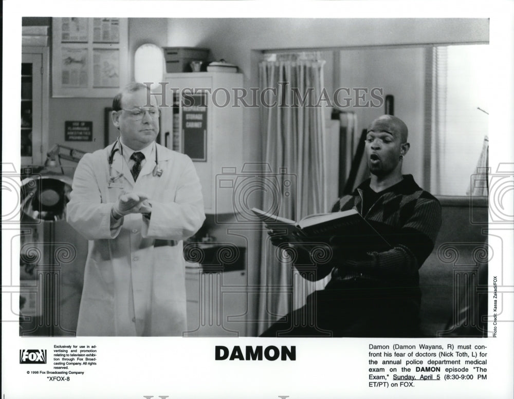 1999, Damon Wayans &amp; Nick Toth in Damon - cvp40482 - Historic Images