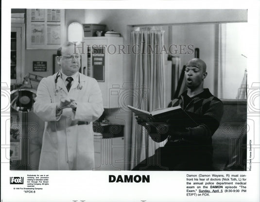 1999, Damon Wayans & Nick Toth in Damon - cvp40482 - Historic Images