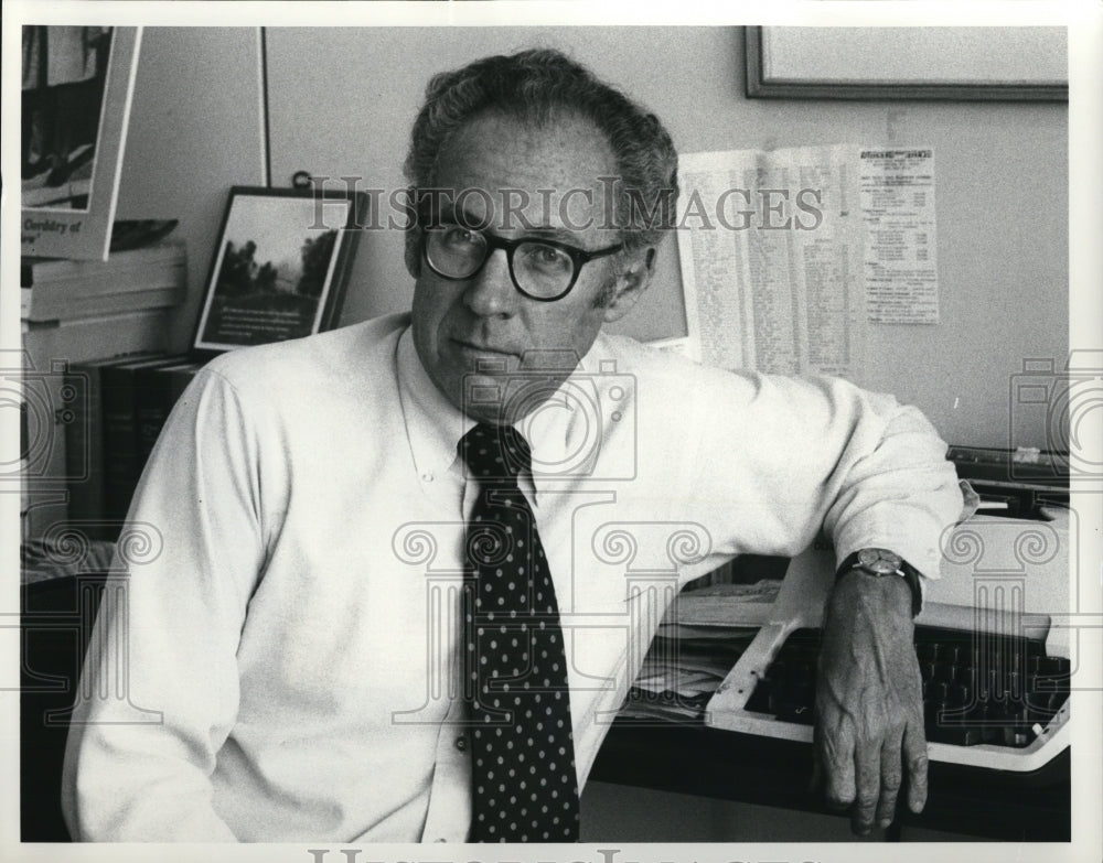 1978 Press Photo Paul Duke Moderator of Public Television - cvp40512 - Historic Images