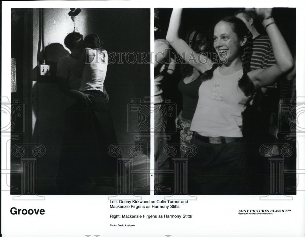 2000 Press Photo Denny Kirkwood, Mackenzie Firgens in Groove - cvp40560 - Historic Images