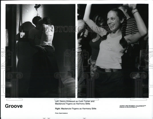 2000 Press Photo Denny Kirkwood, Mackenzie Firgens in Groove - cvp40560 - Historic Images