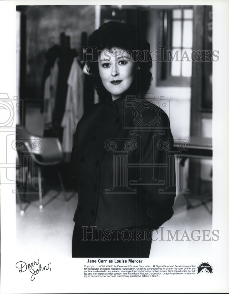 1996, Jane Carr in Dear John - cvp40625 - Historic Images