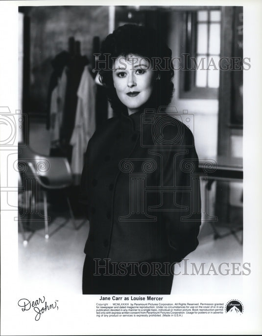 1996, Jane Carr in Dear John - cvp40625 - Historic Images