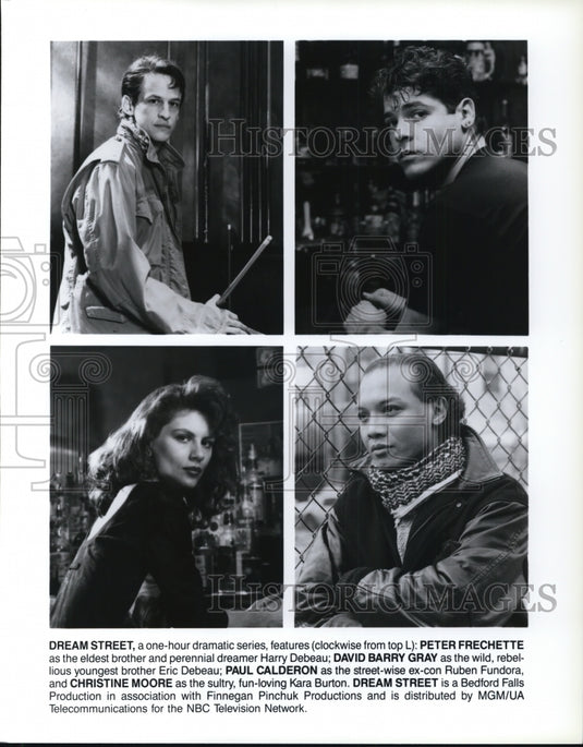 Undated Press Photo Peter GFrechette David Barry Gray Paul Calderon Christine Moore - Historic Images